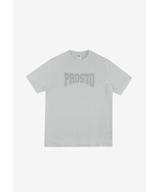 Collage t-shirt męski bawełniany szary