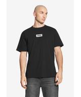 Box Logo t-shirt męski bawełniany czarny