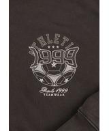 Athletic bluza z kapturem brązowa