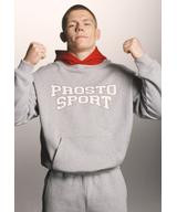 Harvard bluza z kapturem regular męska szara