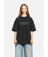 Infinity t-shirt bawełniany czarny