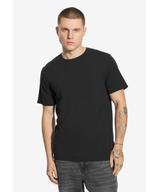 Slim t-shirt męski bawełniany czarny