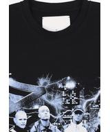 Czarny T-shirt ZIP Tribute2 Bawełniany