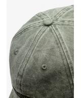 Infinity czapka z daszkiem bawełniana zielona