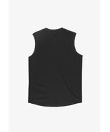 Logotype top regular męski bawełniany czarny