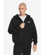 Logo bluza z kapturem męska czarna