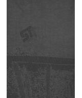 ST t-shirt bawełniany grafitowy