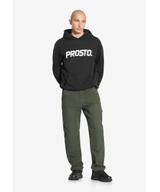 Big Log bluza męska z kapturem czarna