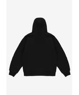 Grunge bluza dziecięca z kapturem czarna