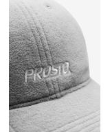 Fleece czapka z daszkiem szara