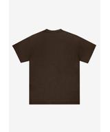 Jung t-shirt męski ciemnobrązowy