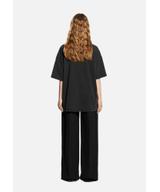 Infinity Label t-shirt bawełniany czarny