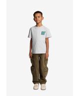 Naklejka t-shirt dziecięcy szary