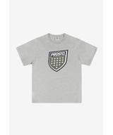 Infine t-shirt bawełniany szary