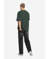 Damage t-shirt bawełniany khaki