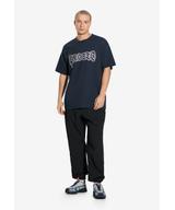 Graffiti t-shirt bawełniany granatowy