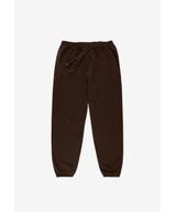 Rony spodnie dresowe męskie ciemnobrązowe