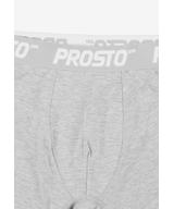 Bokserki męskie bawełniane 3-pack szare