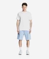 Jang jeansy krótkie męskie regular jasnoniebieskie