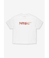 Rated t-shirt bawełniany ecru