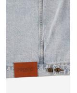 Civil kurtka jeansowa męska niebieska