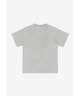 Infine t-shirt bawełniany szary