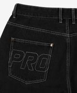 Slav jeansy męskie baggy czarne