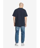 Big Log t-shirt męski bawełniany granatowy