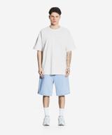 Shizzo jeansy krótkie męskie baggy jasnoniebieskie