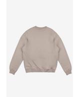 Subtle Logo bluza męska bawełniana beżowa