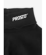 Turtleneck Ribbed longsleeve damski czarny