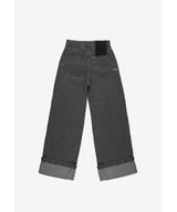 Long Pants Work spodnie jeansy damskie czarne