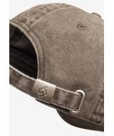 Infinity czapka z daszkiem bawełniana brązowa