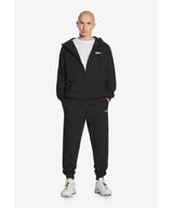 Logo bluza z kapturem męska czarna