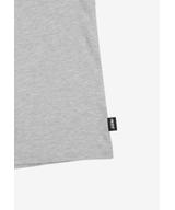 Slim t-shirt męski bawełniany szary