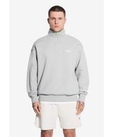 Half Zip Essential bluza męska szara