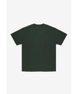 Damage t-shirt bawełniany khaki