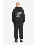 Gothic P bluza z kapturem męska czarna