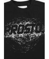 Scriber Washed t-shirt bawełniany czarny