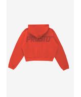 Bomb bluza z kapturem damska czerwona