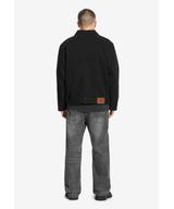 24-HR bawełniana kurtka męska czarna