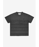 ST t-shirt bawełniany grafitowy