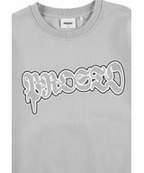 Graffiti bluza męska bawełniana szara