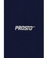 Heavyweight t-shirt bawełniany damski granatowy