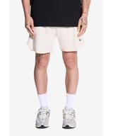 Waffle szorty męskie kremowe