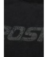 Infinity t-shirt bawełniany czarny