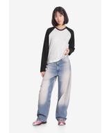 College longsleeve damski czarny