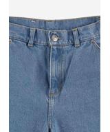 Dart Pants Work spodnie jeansy damskie niebieskie