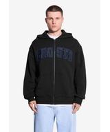 Axel bluza rozpinana z kapturem męska czarna