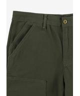 Work spodnie męskie bawełniane oliwkowe